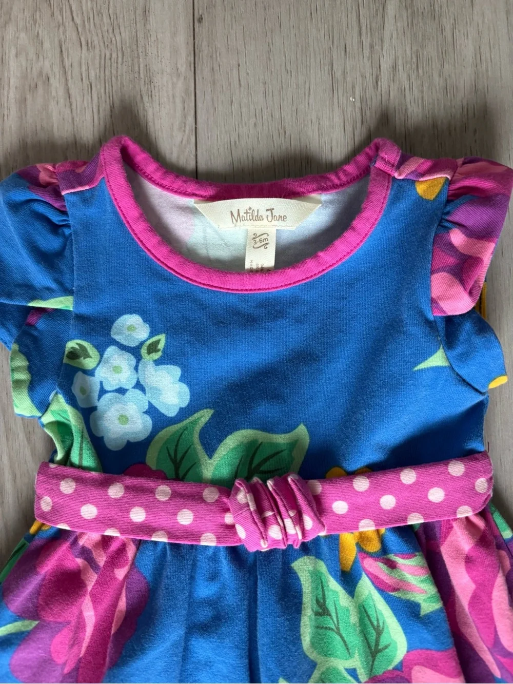 Matilda Jane Bring Your Roses Dress 3-6 months